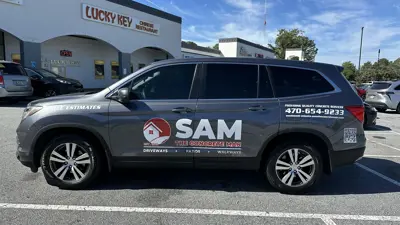 Truck Decals-Magnets and Vehicle Graphics Photo